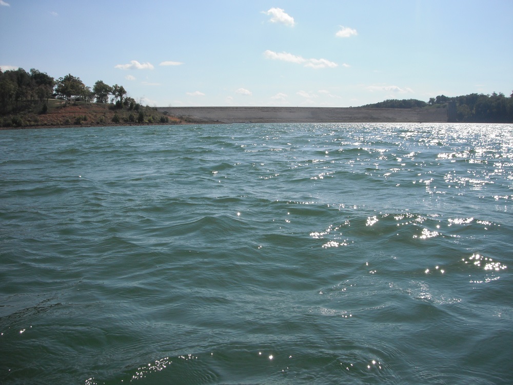 Image of the Clearwater Lake Dam.